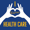 Heart of Health Care  I Love Kanas Health Care Logo