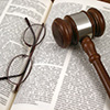 Gavel Book Glasses